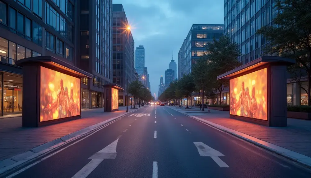 Außenwerbung mit LED: Modern, auffällig, energieeffizient