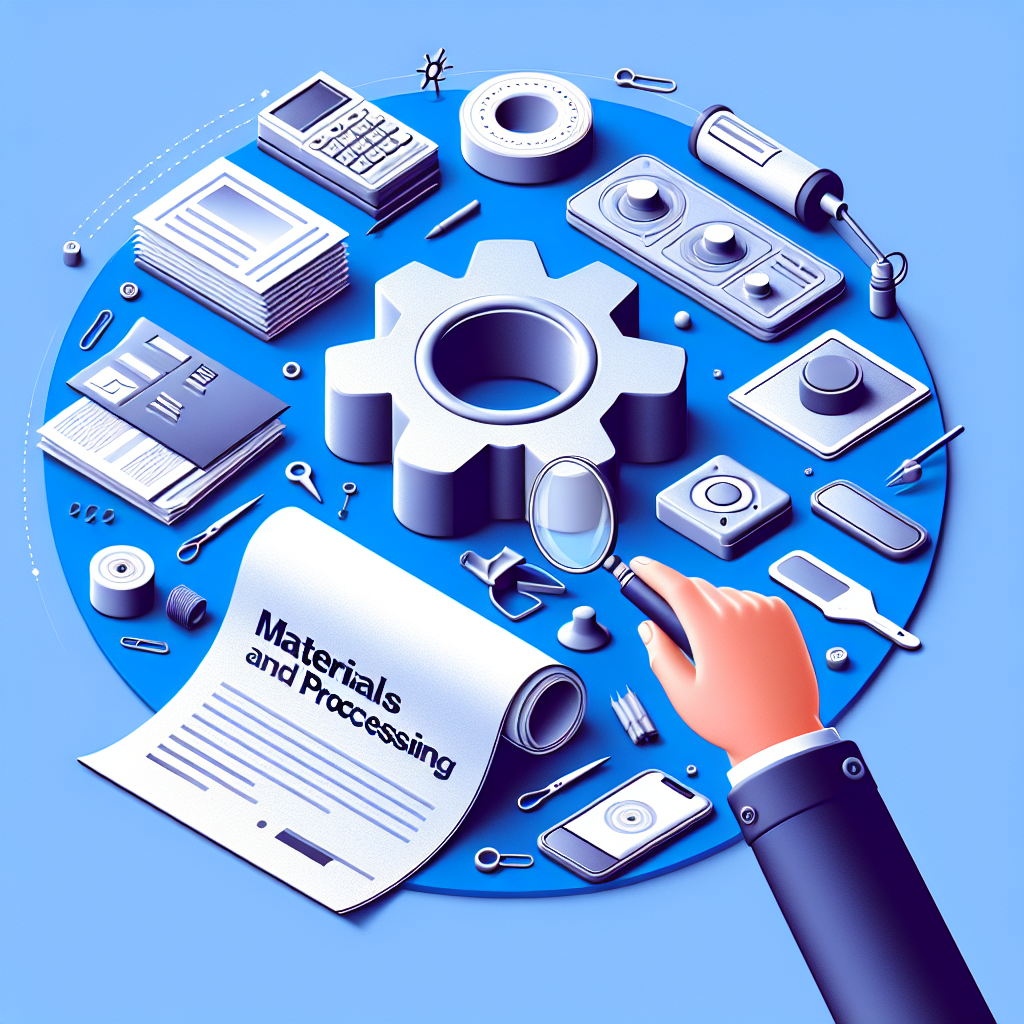 Materialien und Verarbeitung