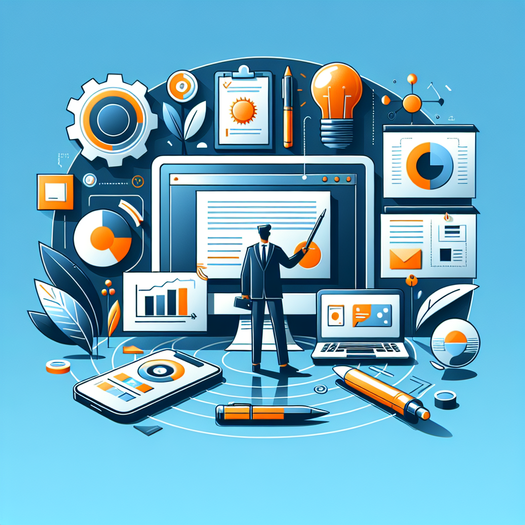 Präsentationsmaterialien