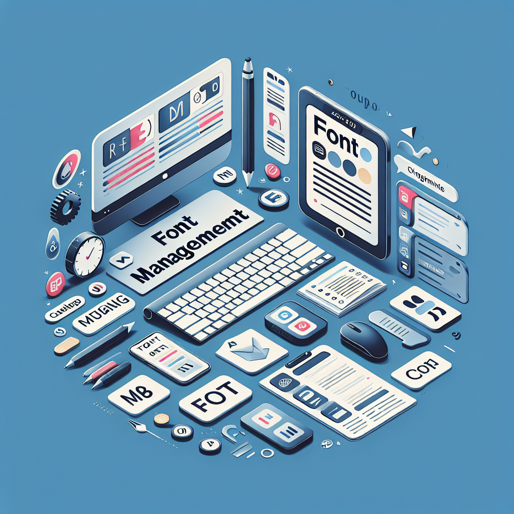 Schriftarten-Management