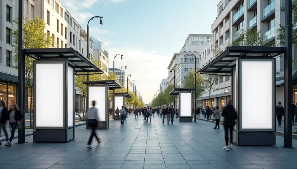 Effektive Werbeträger für Ihre Außenwerbung auswählen
