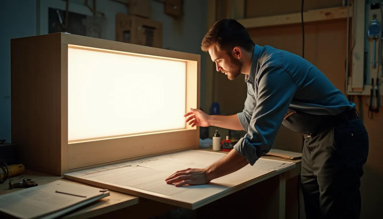 Lichtkasten-Lumen-Schätzer