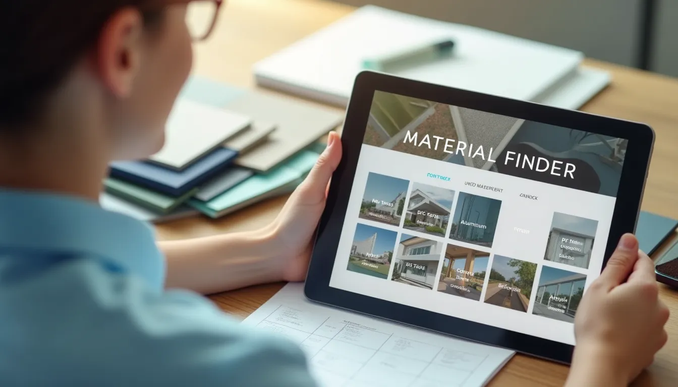 Material-Finder Indoor/Outdoor