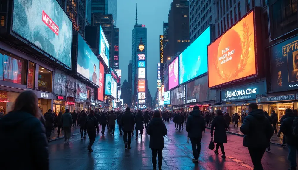 Neue Außenwerbung: Trends und Technologien, die begeistern